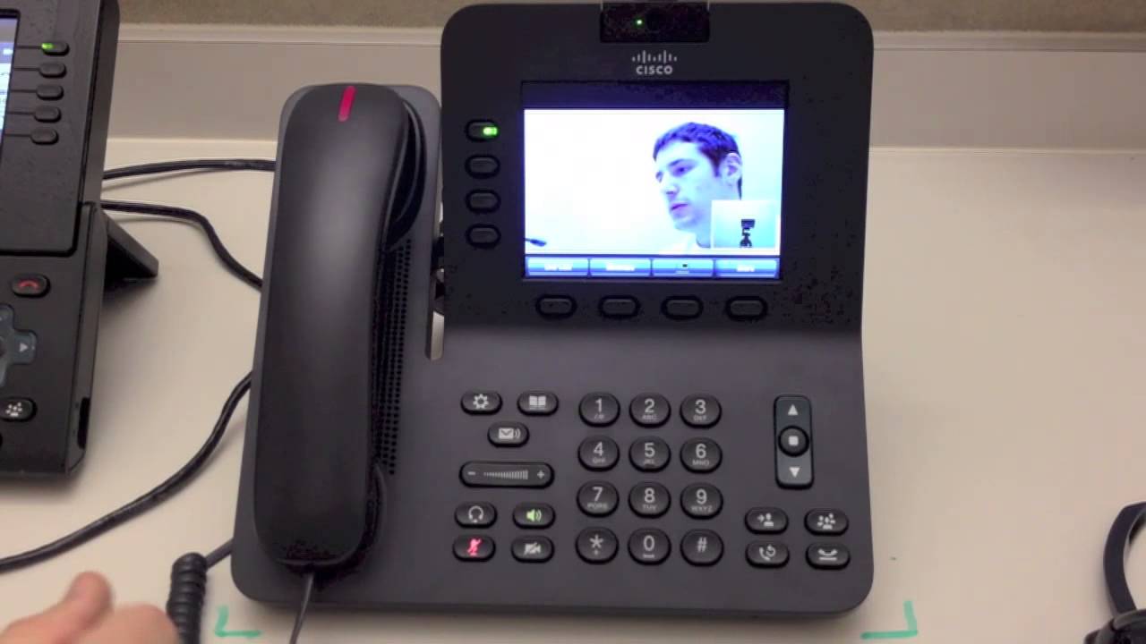 8945 Cisco IP phone tutorial - YouTube