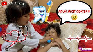 SAKIT GIGI HABIS MAKAN BOLU IJO 😰💉| QIFA AGUNG