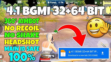 BGMI 4.1 AIMBOT OBB | BGMI 4.1 NO RECOIL CONFIG | BGMI NO RECOIL CONFIG 4.1 [ 100% Safe No Ban ]
