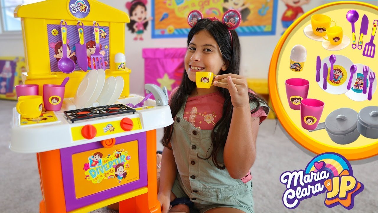Chegou a nova cozinha da Maria Clara e JP - YouTube