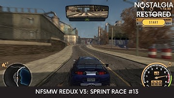 NFSMW Redux V3: Chase & Bristol (Sprint Race #13)