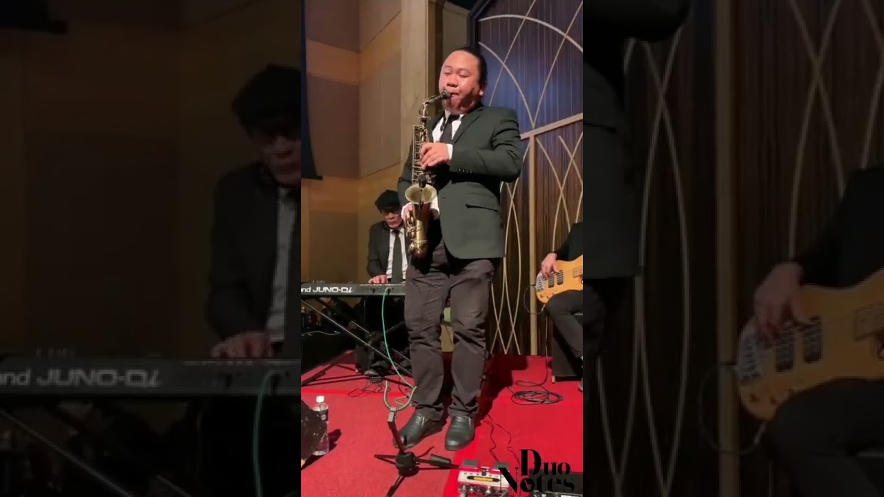 Fallen saxophone cover #duonotes #duonotessuperfriends (3Pc Live Band Music Performance)