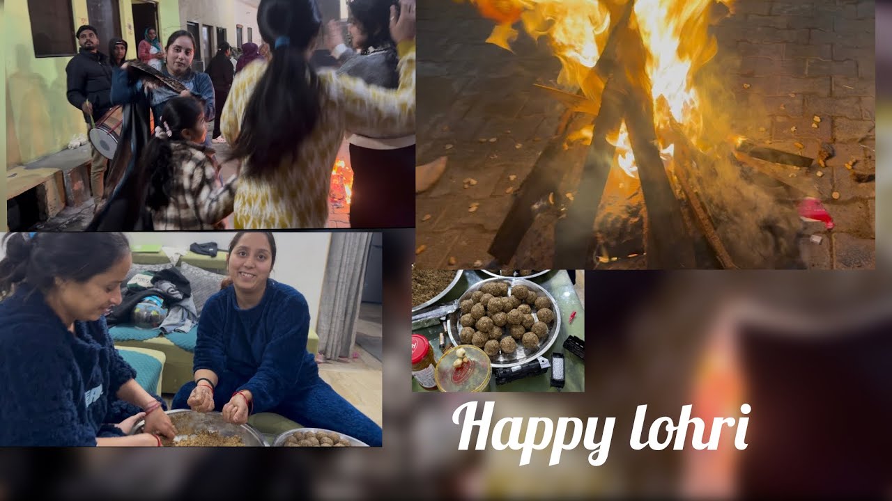 Lohri vlog🔥🔥🔥family k sath ki bhot masti😂😂😂💗💗💗💗