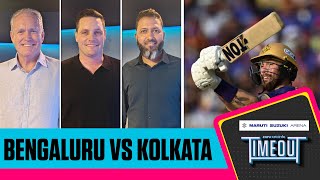 IPL 2024 - KKR vs RCB | Timeout LIVE | KKR post 222 vs RCB