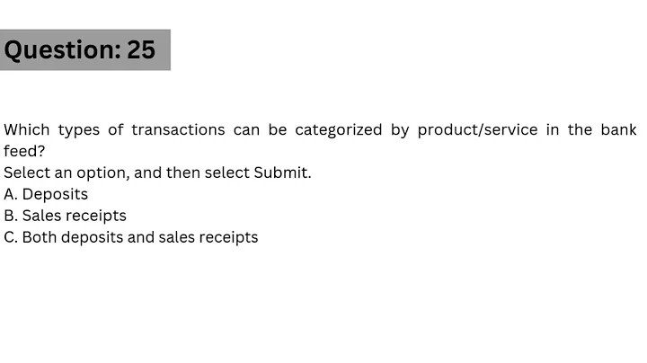 Which types of transactions can be categorized by product/service in the bank feed?