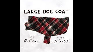 DIY Reversible Dog Coat