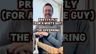 20-second guitar challenge! 🎸 How to play the riff ‘Pretty Fly (For A White Guy)’ by The Offspring