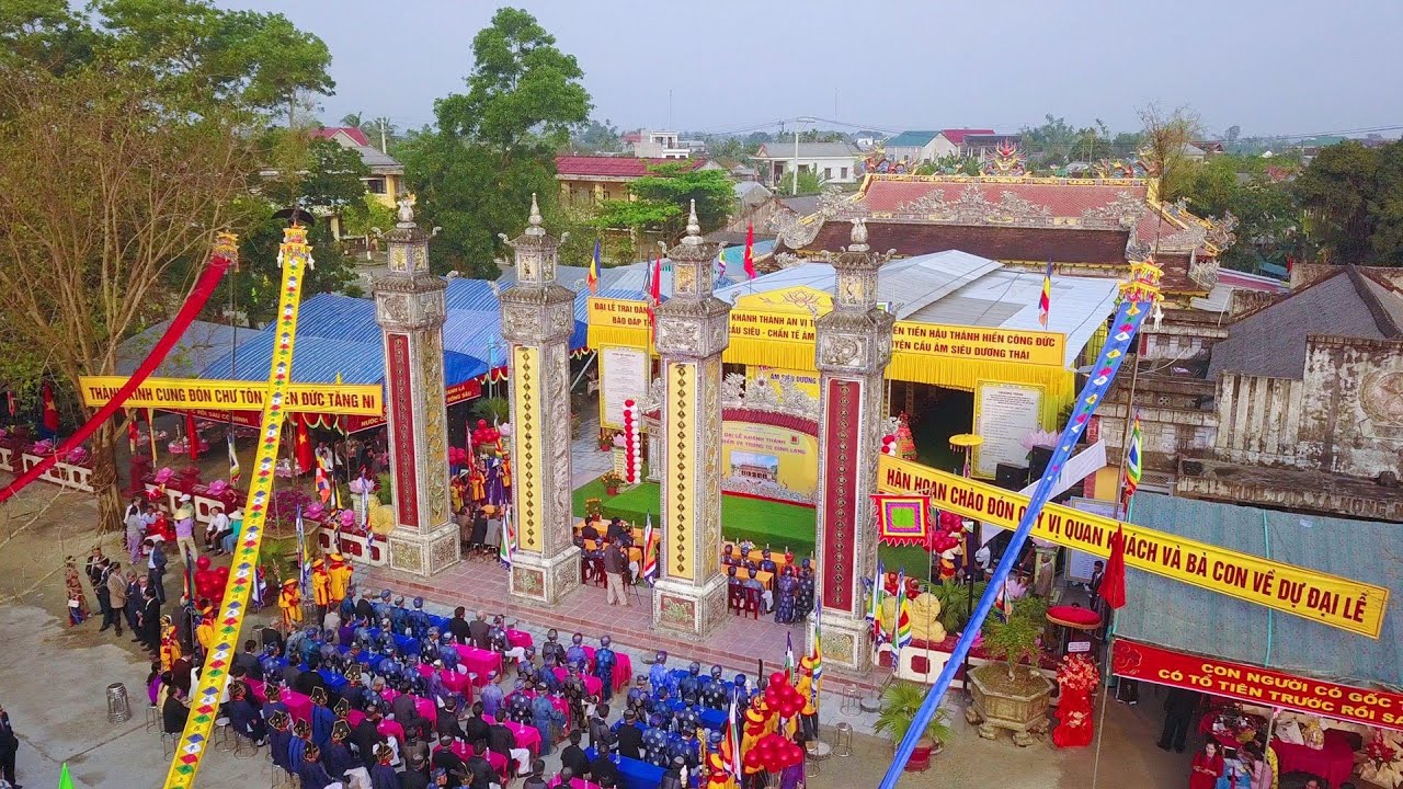 ĐẠI LỄ KHÁNH THÀNH ĐÌNH LÀNG AN XUÂN   HUẾ NĂM 2024  TÂP1