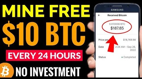 10$ payment+zero investment site || Bitcoin Mining website || New USD mining site without investment