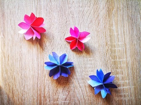 როგორ დავამზადოთ ქაღალდის ყვავილი