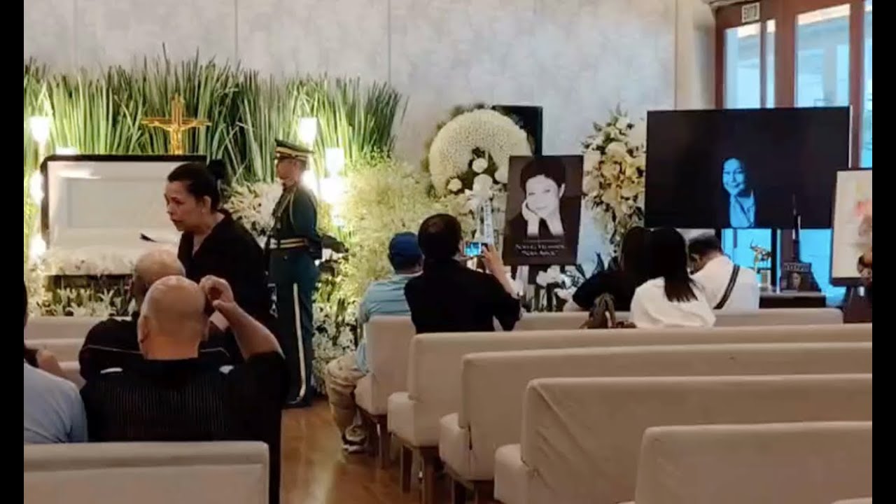 Burol ni National Artist at "Superstar" Nora Aunor, patuloy na dinadagsa ng mga kaanak at kaibigan