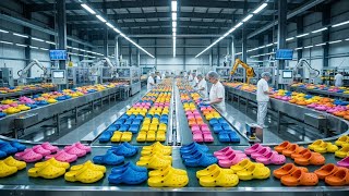 Inside the Crocs Factory | How Millions of Colorful Shoes Are Made at Massive Scale