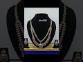 AD Stone Necklace Price# 1199 Website: www.yuvathy.com