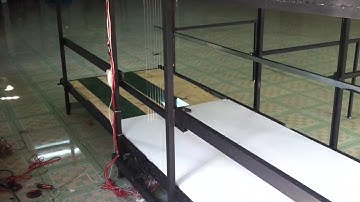 máy sẻ mỏng xốp băng chuyền tự động full khổ