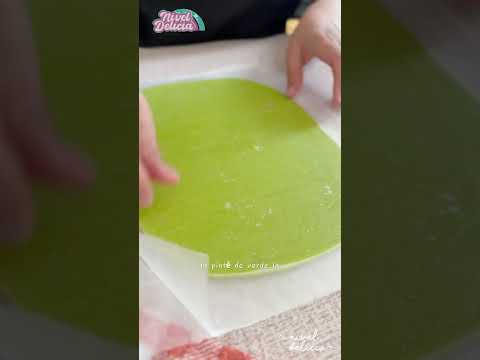 Galletas de Frankenstein SIN CORTADORES 🧟‍♂️Receta d galletas de Mantequilla para HALLOWEEN #shorts
