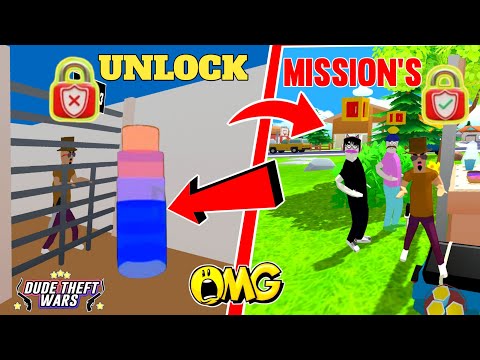Finally RANCH Unlocked mission 🙀🔐 | DTW NEW UPDATE | How to unlock ranch in dude theft wars 2024