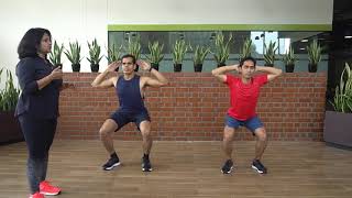 Basic Exercise - Squats, Split Squats, Lunges, Push Up's - Geetha Rajendram