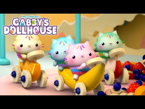 Cakey's Cupcake Cousins | GABBY’S DOLLHOUSE | Netflix