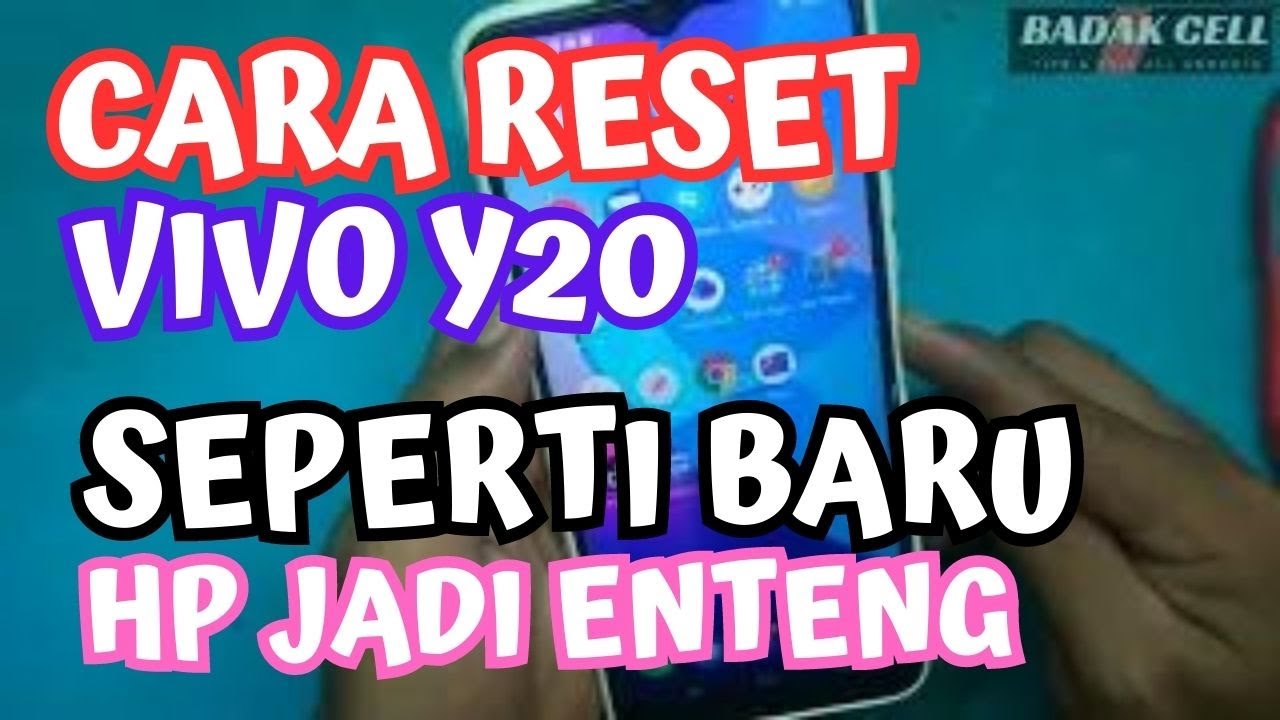 HARD RESET VIVO Y20 || CARA RESET HP VIVO Y20 SEPERTI BAWAAN PABRIK