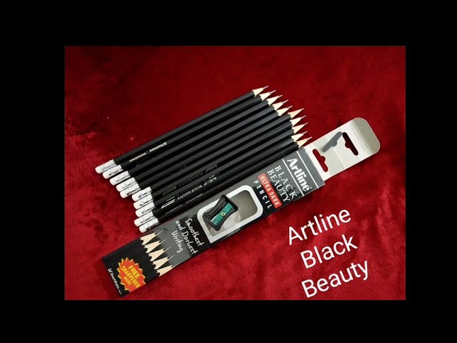 Artline Black beauty 10 Ultra Dark Pencil PACK OF 7