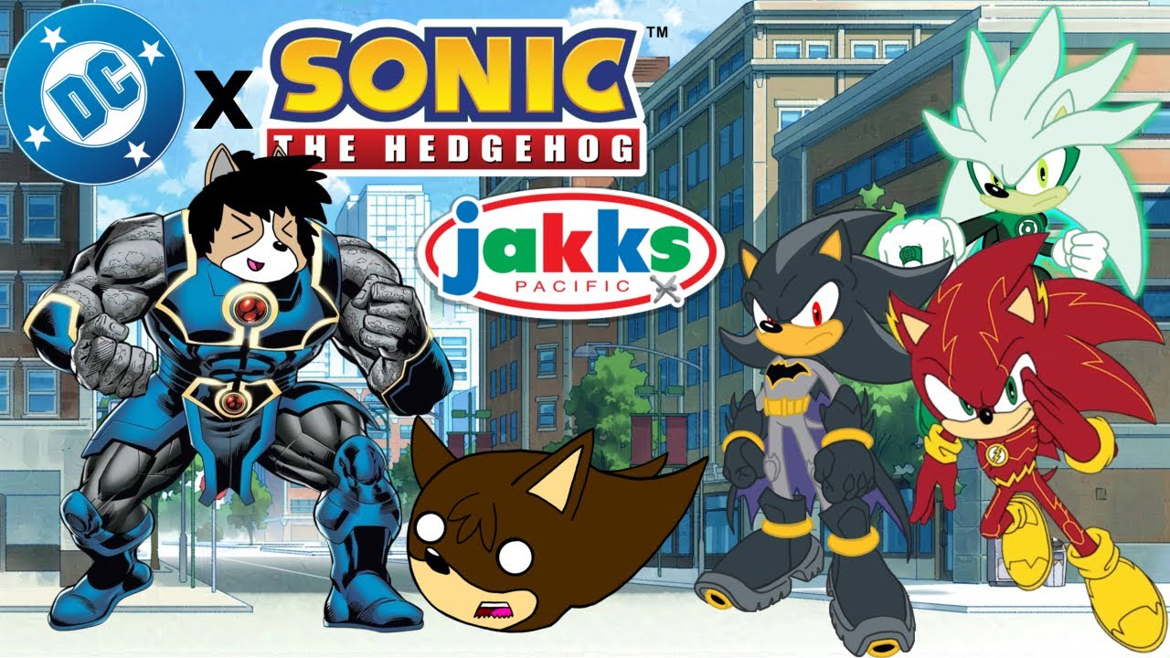 DC x Sonic Power vs Speed figure pack!