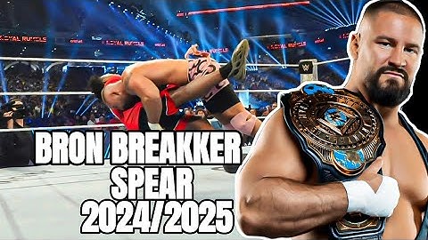 WWE BRON BREAKKER – SPEAR 2025 | PART 1
