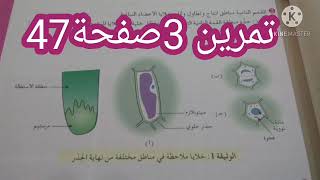 التحضير للفرض|حل التمرين 3صفحة 47 العلوم  للاولى ثانوي علوم وتكنولوجيا