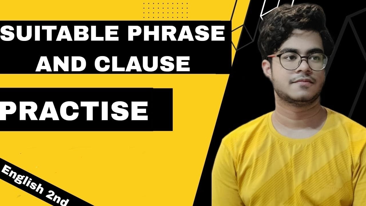 Fill in the gaps with suitable phrases and clauses PRACTISE - YouTube
