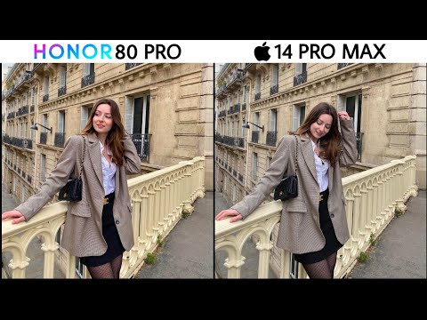 Honor 80 Pro vs iPhone 14 Pro Max Camera Test