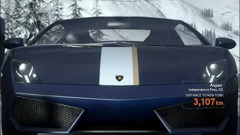 Need For Speed The Run Gbox Nbox Game - Aspen, Independence Pass.