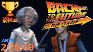 [WR] Back to the Future: The Game - Any% in 2:20:40
