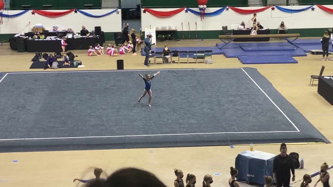 April 2021 Floor routine
