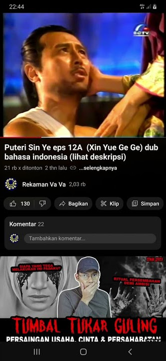 PUTRI SIN YE - cinta seperti ini belum pernah kurasakan