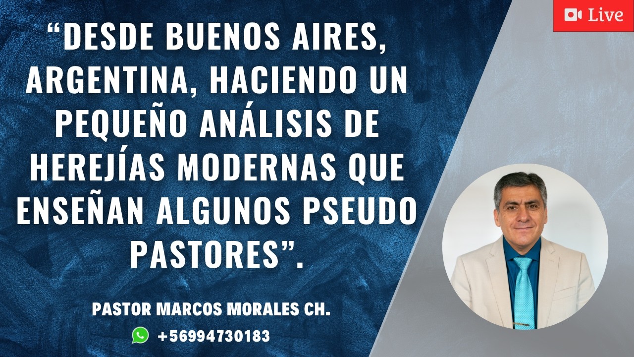 “Desde Buenos Aires, Argentina, haciendo un pequeño análisis de herejías modernas que en...