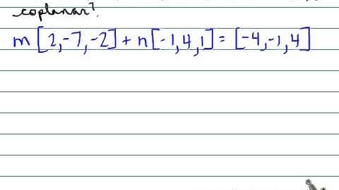 MCV 6.8 Linear Combinations and Spanning Sets part 2