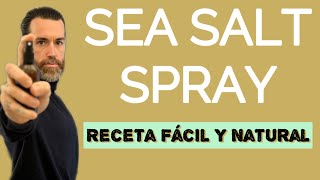 Tu PROPIO Sea Salt Spray 100% Natural 🌱 (Receta 2024)