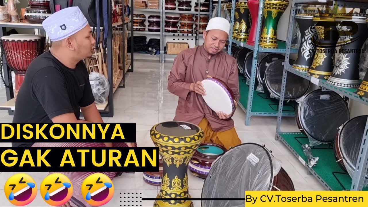 PEMBELI MINTA yang Kualitas SUPERR....Beli Rebana Hadrah Habsy Lengkap Dari Mojokerto