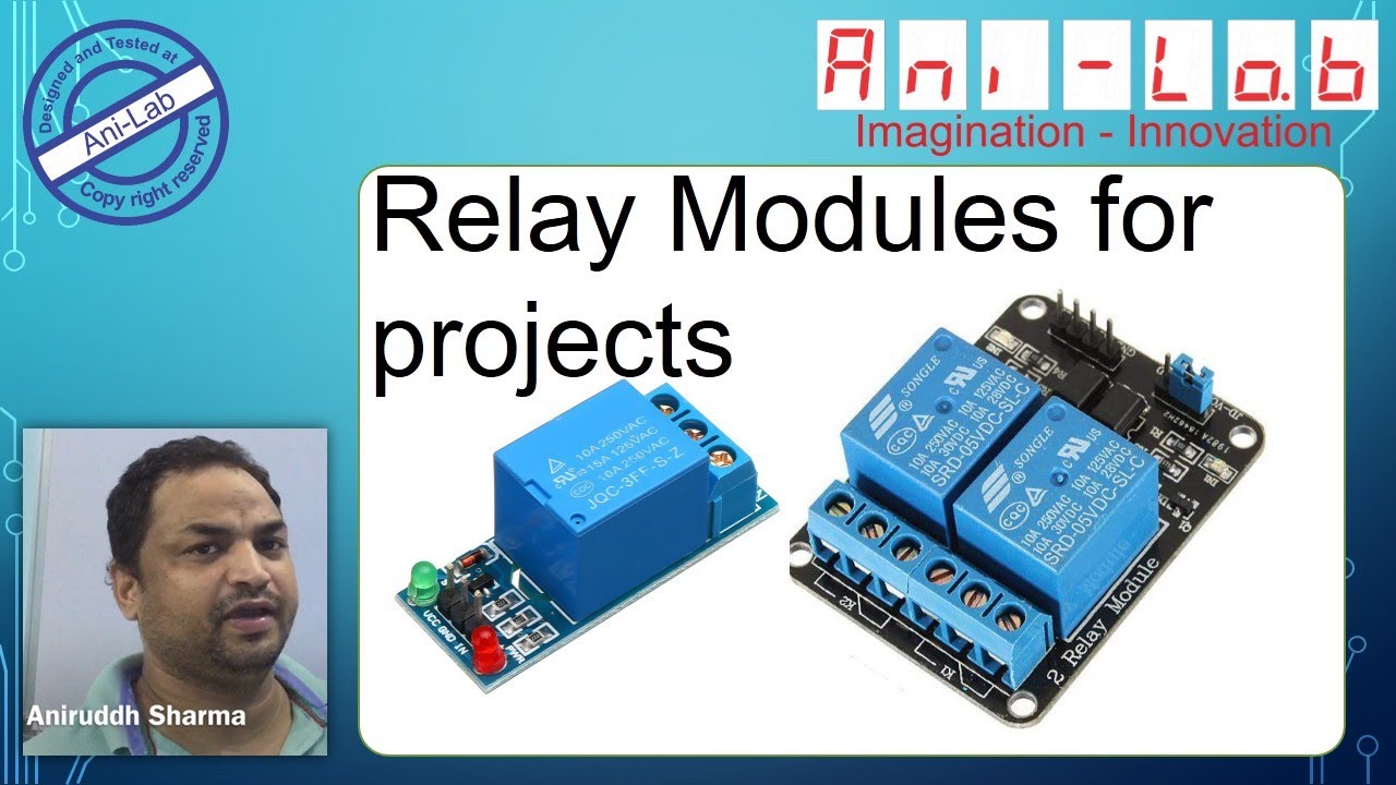 Relay boards for project In Hindi II Ani-Lab - YouTube