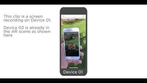 Multi-User Sync and Shared AR World in WebXR
