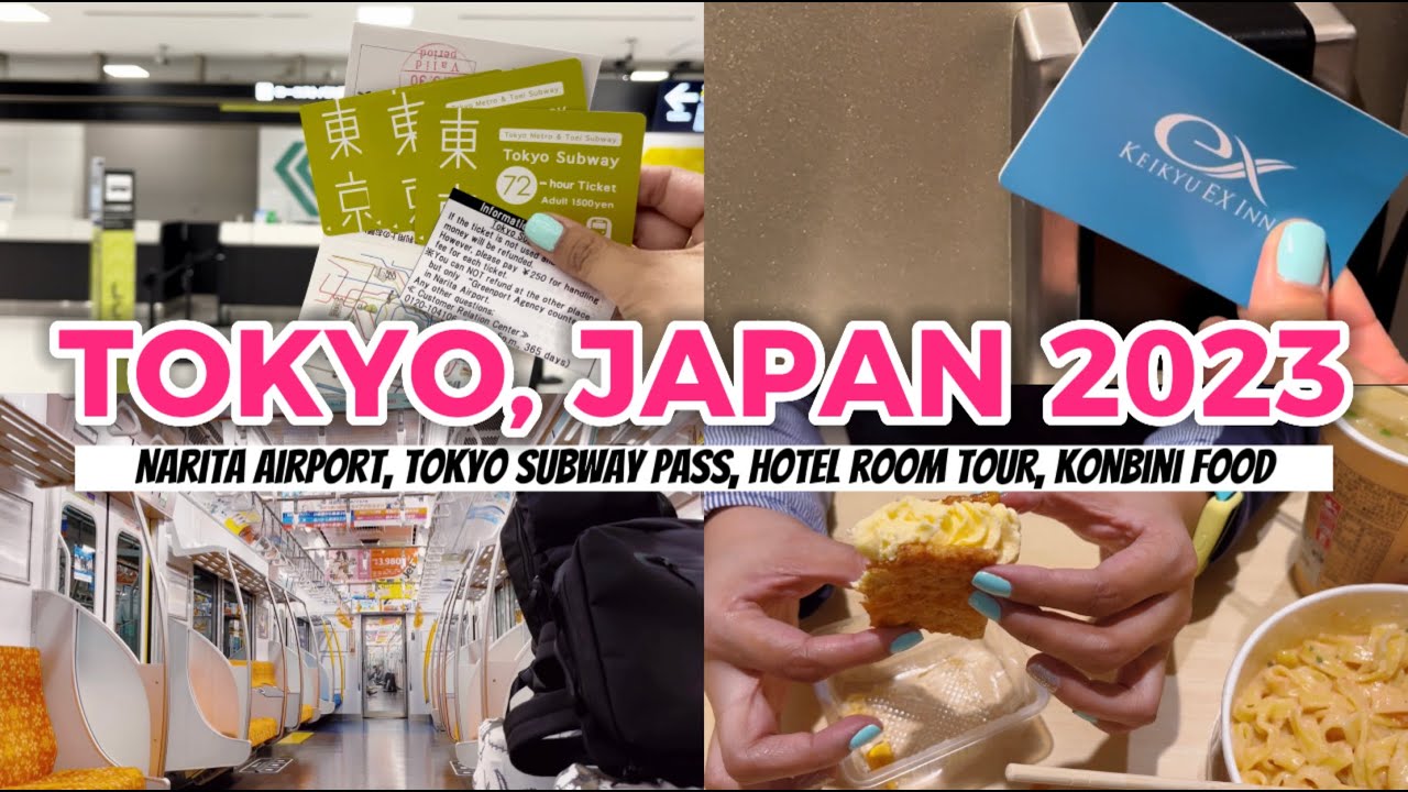 tokyo-2023-vlog-narita-airport-tokyo-metro-subway-pass-keikyu