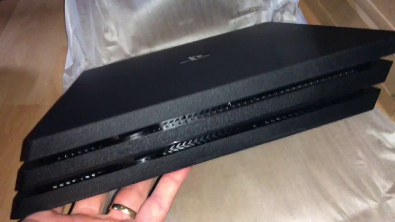 Sony PlayStation 4 Pro 1TB Console unboxing and instructions