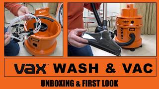 Vax 6130 Wash & Vac Multipurpose Vacuum Cleaner Unboxing & First Look