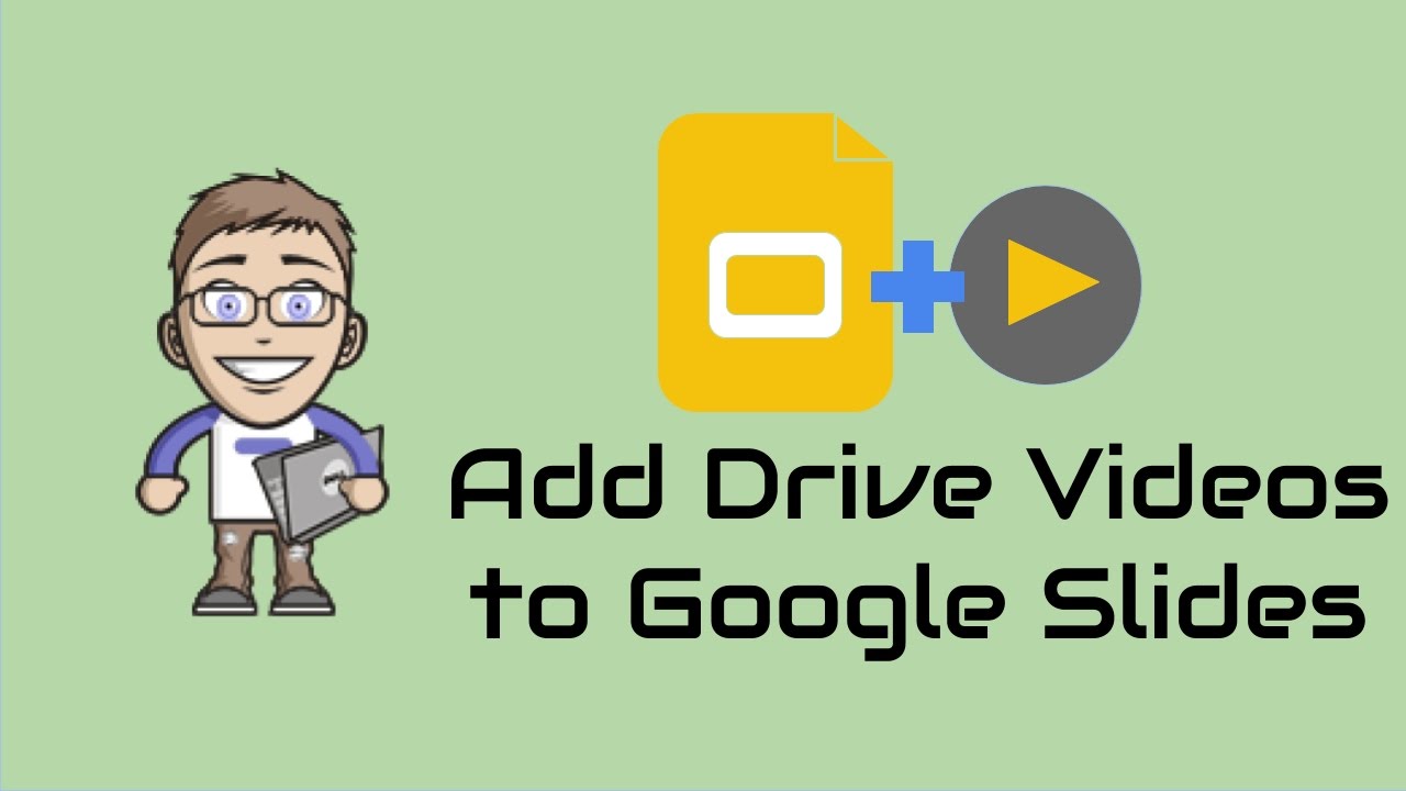 put video into google drive presentation