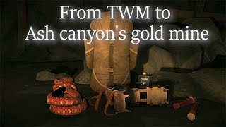 Safest way to Ash canyon's gold mine from Timberwolf mountain - The Long Dark