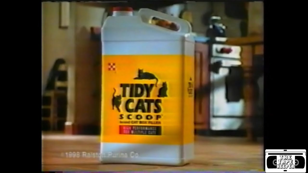Tidy Cats MultiCat Litter Commercial 1998 YouTube