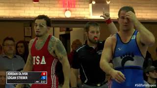 Jordan Oliver vs Logan Stieber - 2015 Bill Farrell