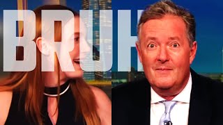 Pearl Davis Gives Piers Morgan More Than He Bargained For