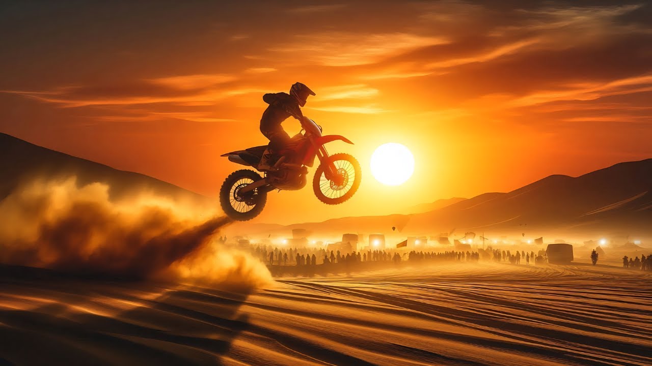Midnight Moto Madness: High-Flying Stunts Revealed (Trials Rising)