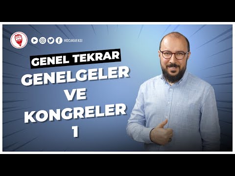 16) Genelgeler ve Kongreler 1 - Onur Yurdakul (KPSS TARİH GENEL TEKRAR) 2022