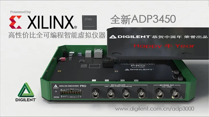 DIGILENT Analog Discovery Pro 3450 - The 1st Pro Version of the Analog Discovery Product Line